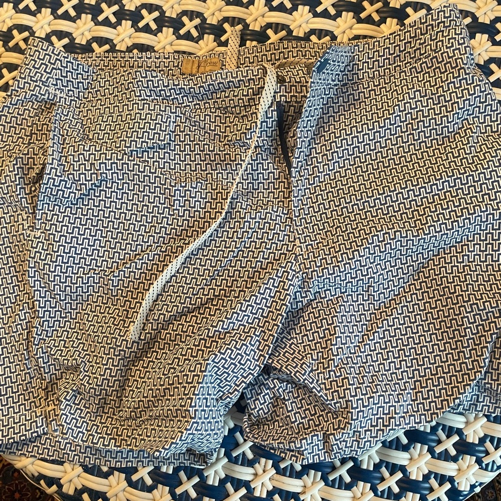 JCrew mens swim trunks